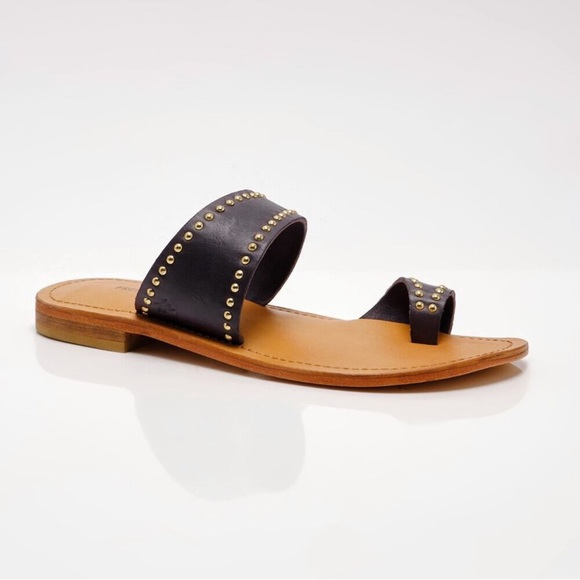NEW Free People Amelie Tiny Stud Sandal Black - Picture 2 of 10